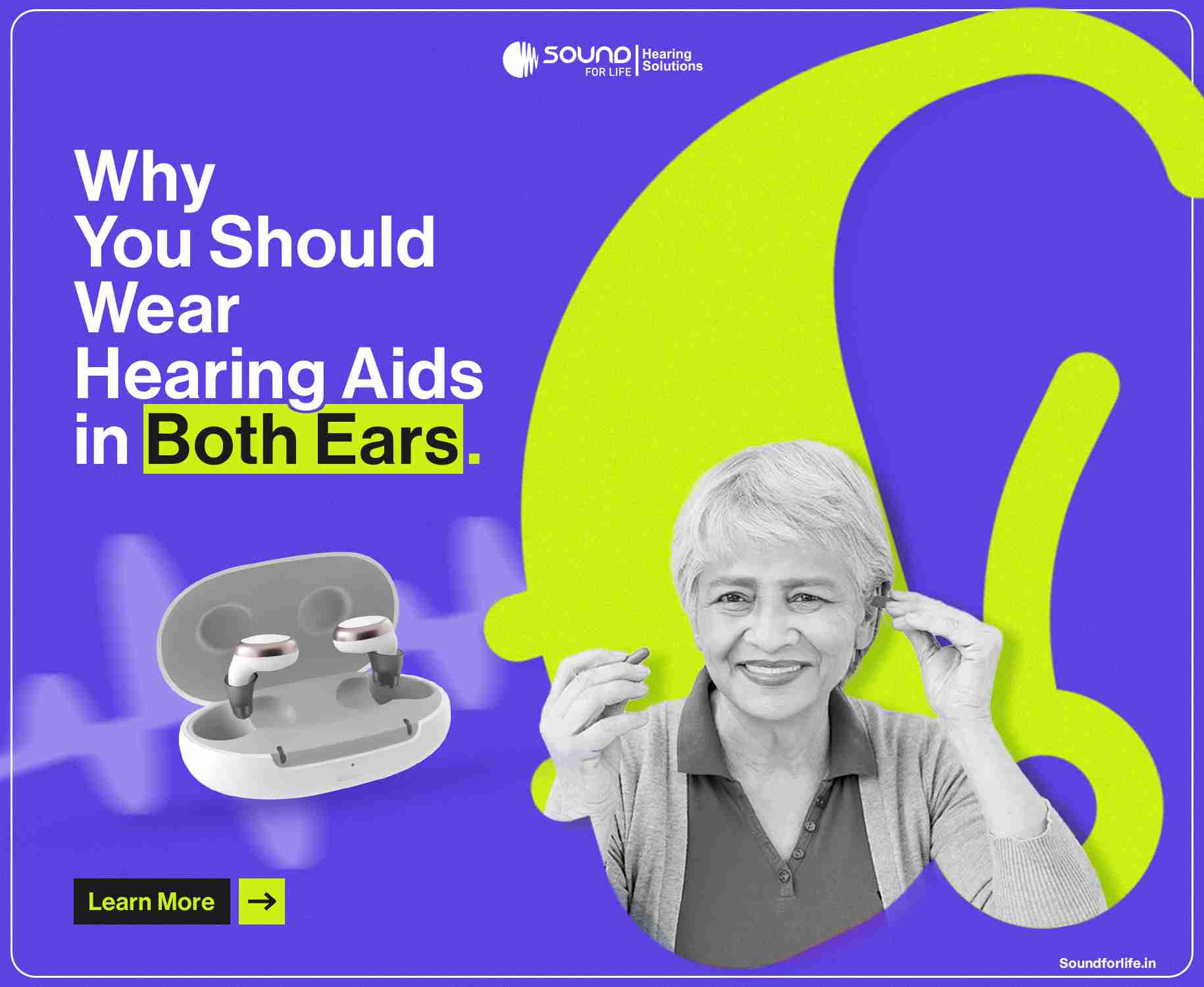Double the Ears, Double the Benefits: Why You Should Wear Hearing Aids in Both Ears.