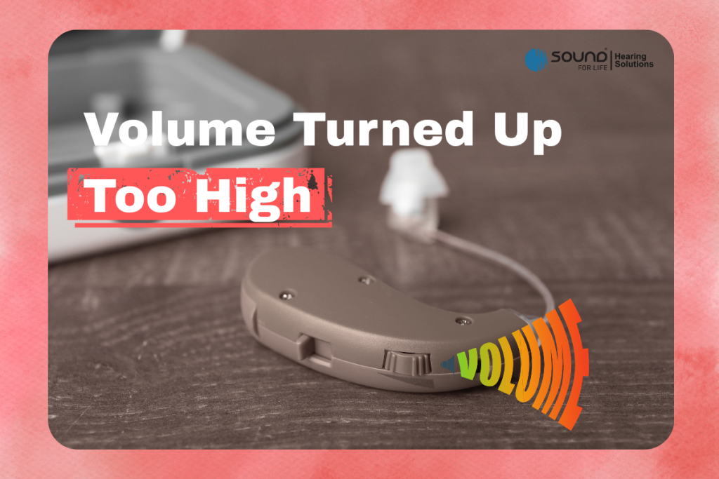 Volume Turned Up Too High