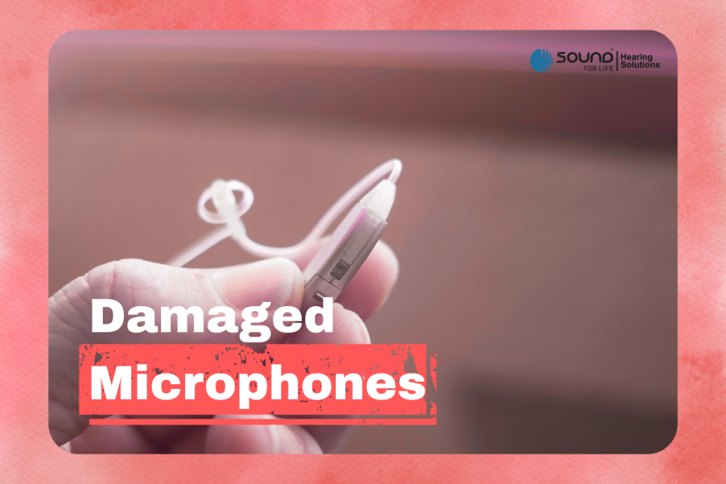 Dislodged or Damaged Microphones