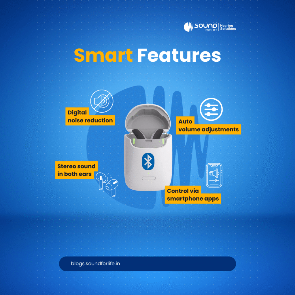 Bluetooth hearing aids features